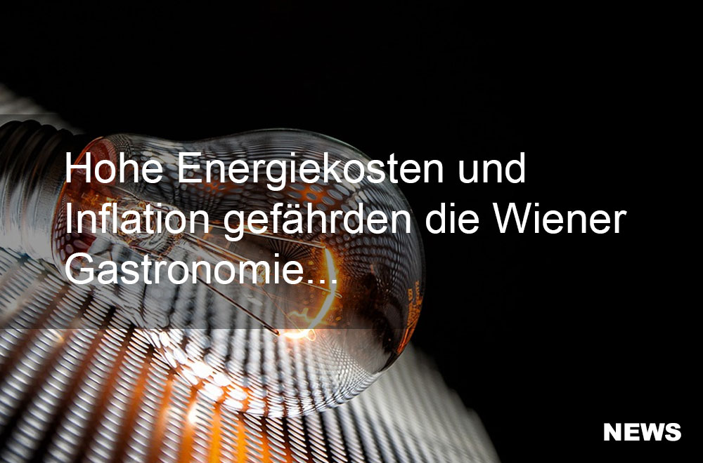 Hohe Energiekosten und Inflation gefährden die Wiener Gastronomie